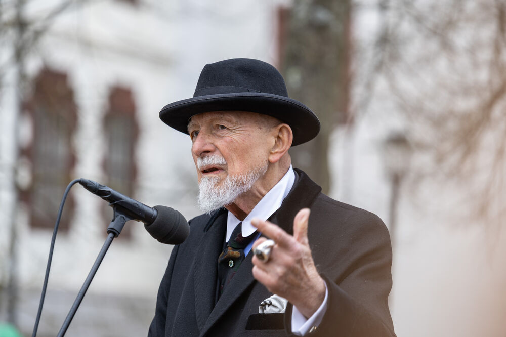 Markus Lüpertz, Foto: Christina Iberl 