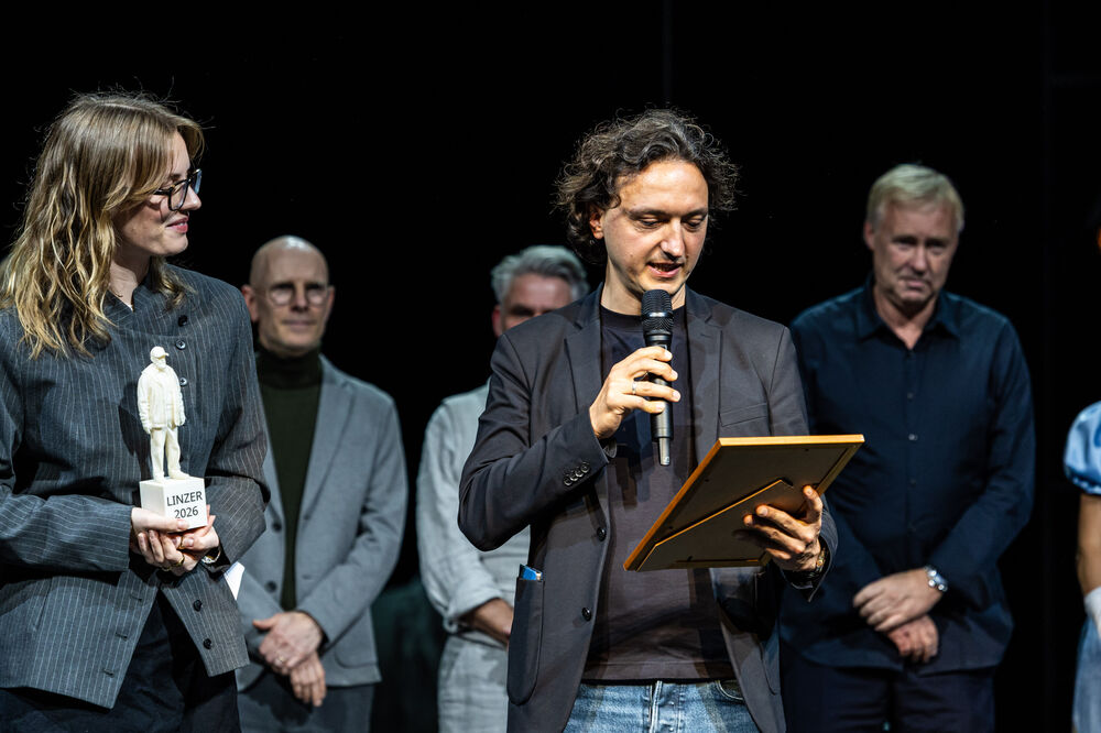 Lina Wölfel, Paul Tischler (Theater der Zeit), Foto: Christina Iberl 
