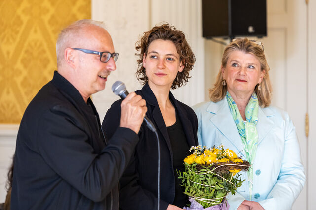 Frank Behnke, Pauline Gloger, Joanna Izdebski, Foto: C. Iberl