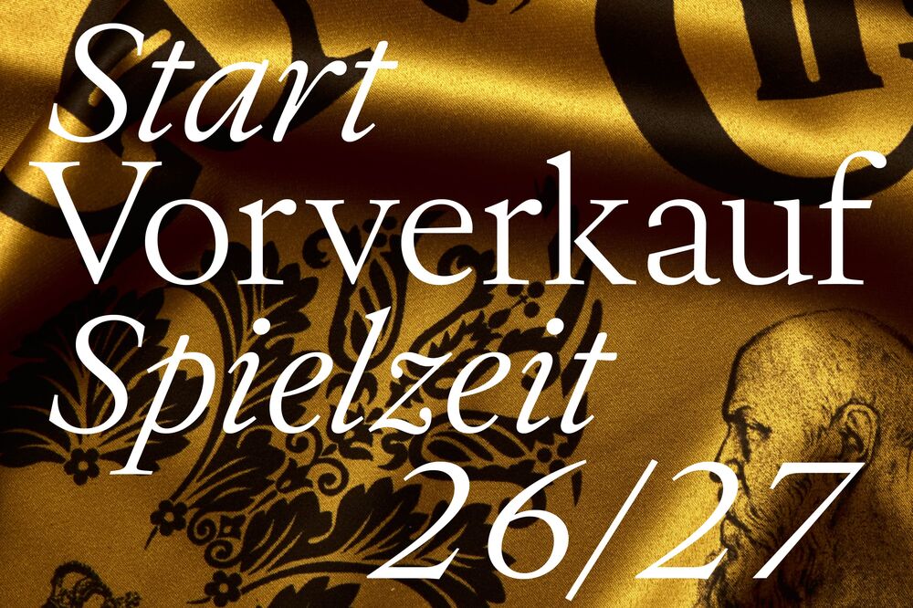 Start Kartenvorverkauf Spielzeit 2026/27