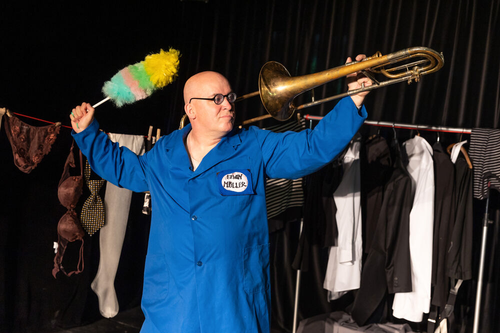 Das Orchester zieht sich an 