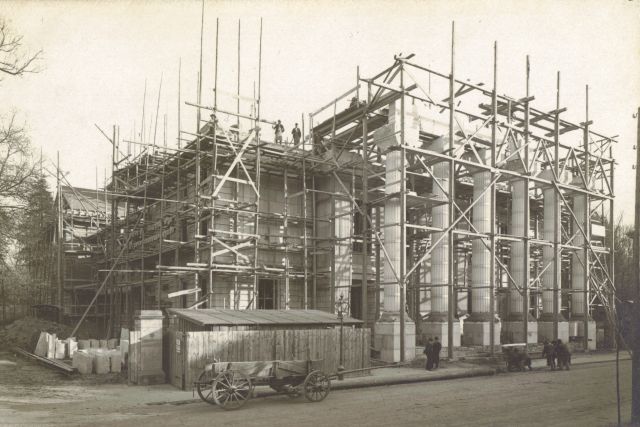 Der Wiederaufbau 1909
